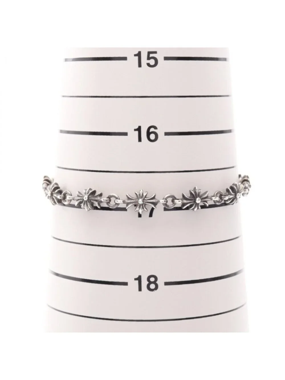Chrome Hearts Bracelet Tiny CH Plus 925 Sterling Silver